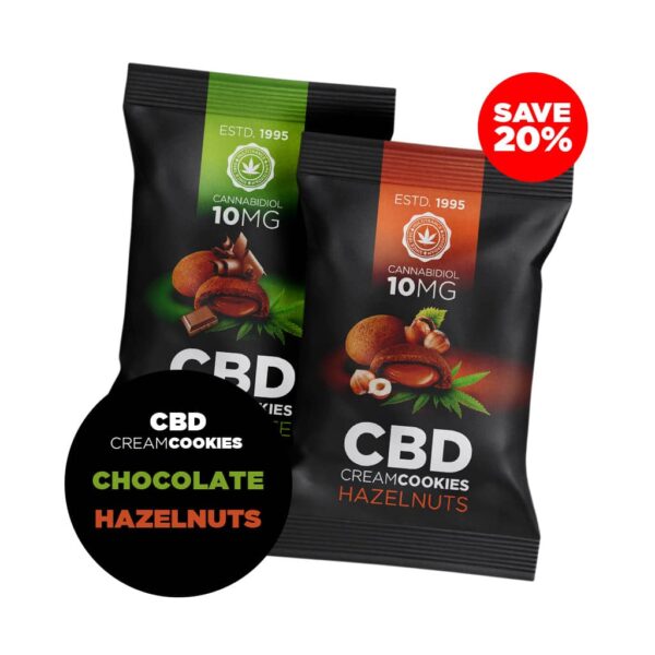 Multitrance CBD Cookies - Mix Box Bundle (48 pcs)