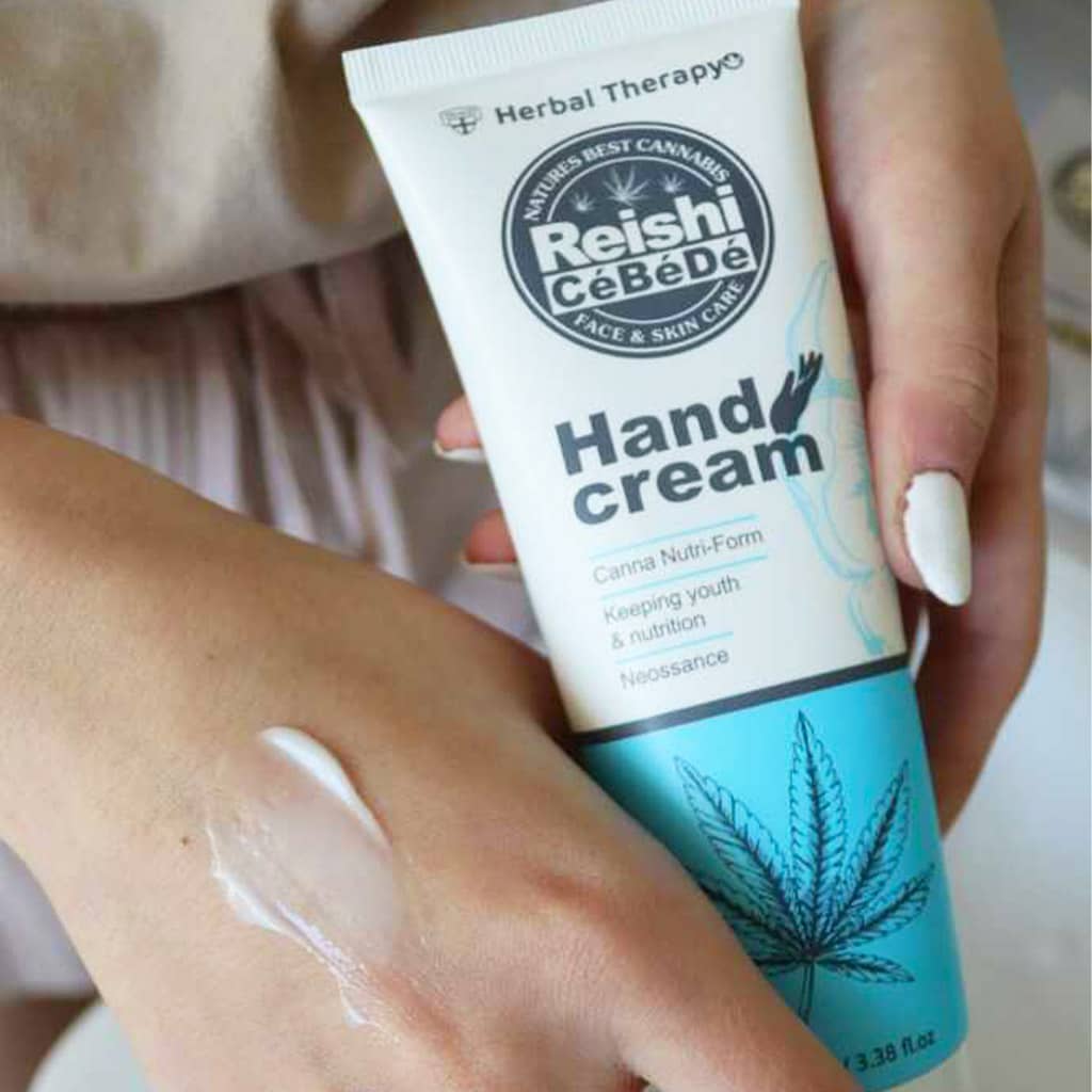 Palacio Reishi CéBéDé Hand Treatment Cream - CBD, Reishi Mushroom & Hemp for Visibly Nourished, Younger-Looking Hands, 100ml - Image 2