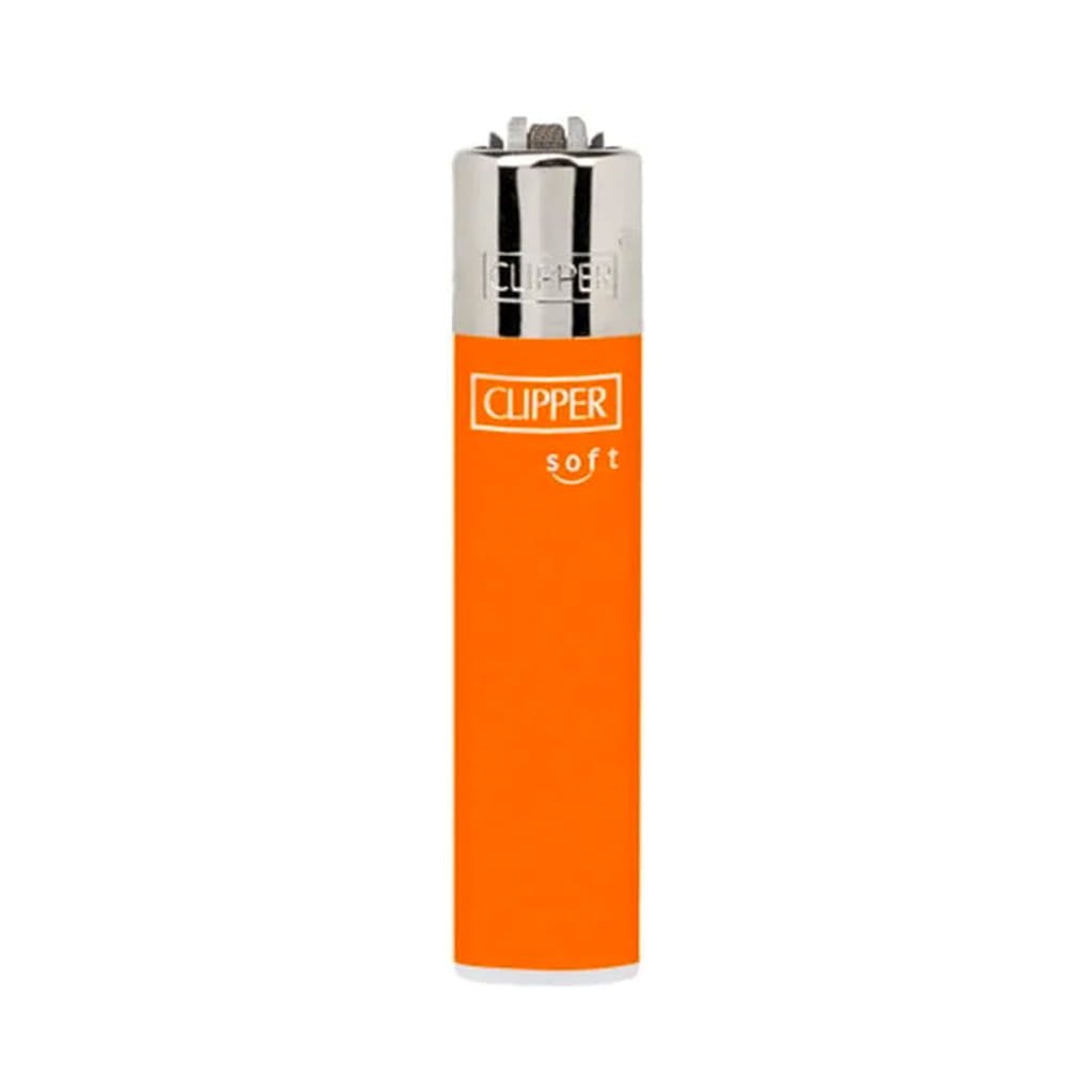 Clipper Lighters Soft Touch Neon - Design A