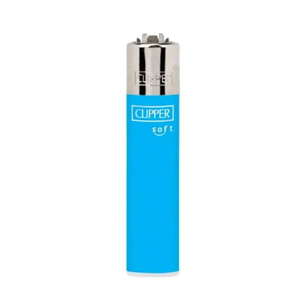Clipper Lighters Soft Touch Neon - Design D