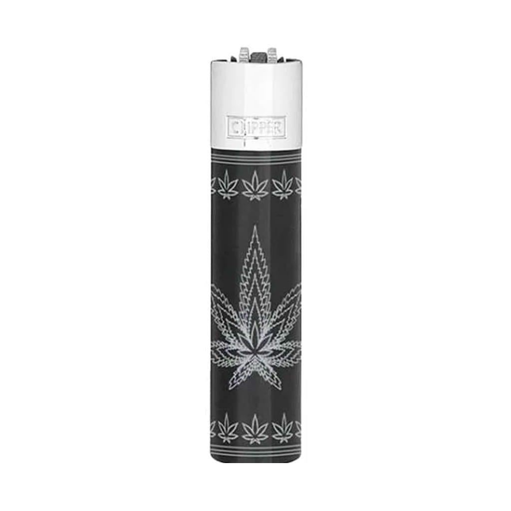 Clipper Metal Lighters Leaves Silhouettes - Design A