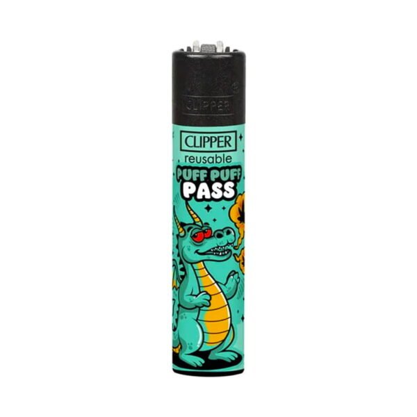 Clipper Premium Smoking Lighters - 420 Fairy Tales - Design A