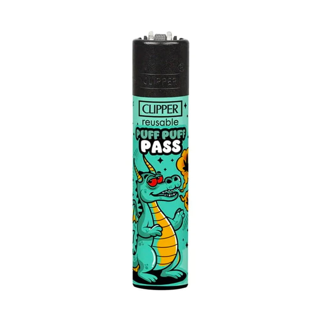 Clipper Premium Smoking Lighters - 420 Fairy Tales - Design A