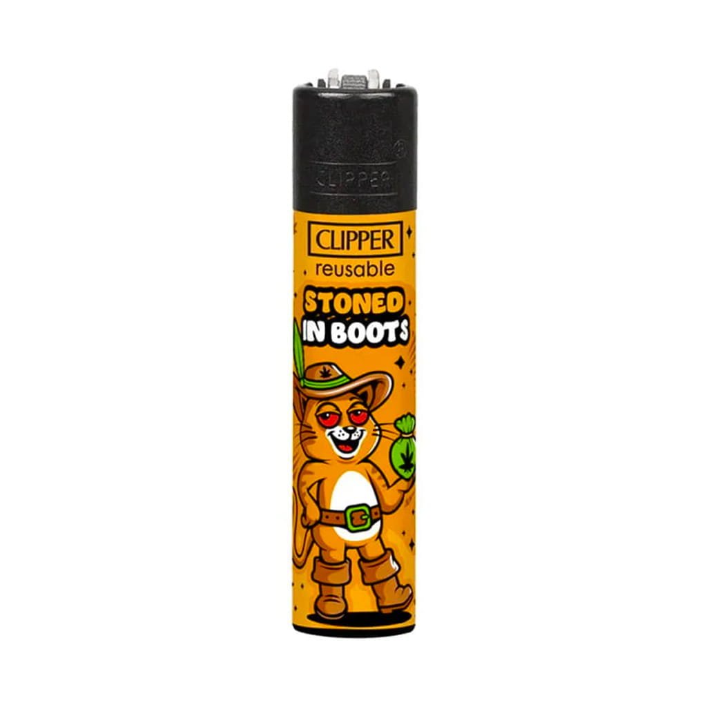 Clipper Premium Smoking Lighters - 420 Fairy Tales - Design B