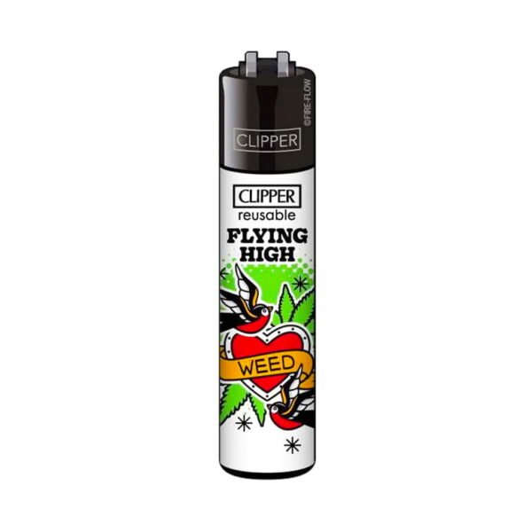 Clipper Premium Smoking Lighters – 420 Tattoo 2 - Design A