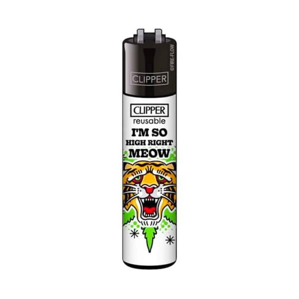 Clipper Premium Smoking Lighters – 420 Tattoo 2 - Design B