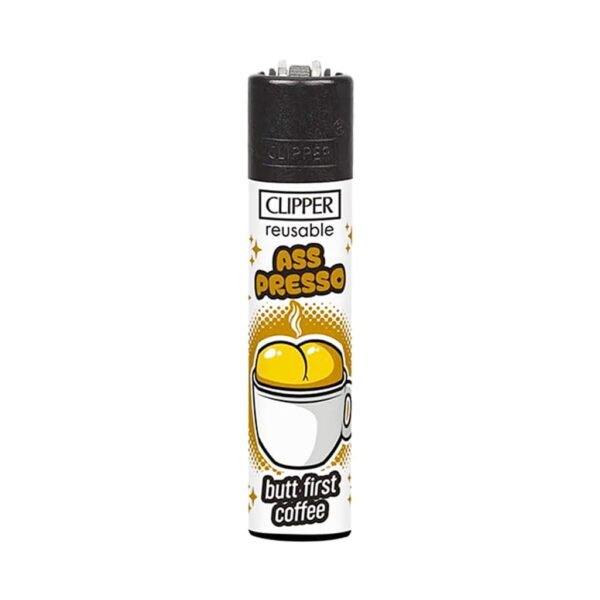 Clipper Premium Smoking Lighters - Ass Collection - Design A