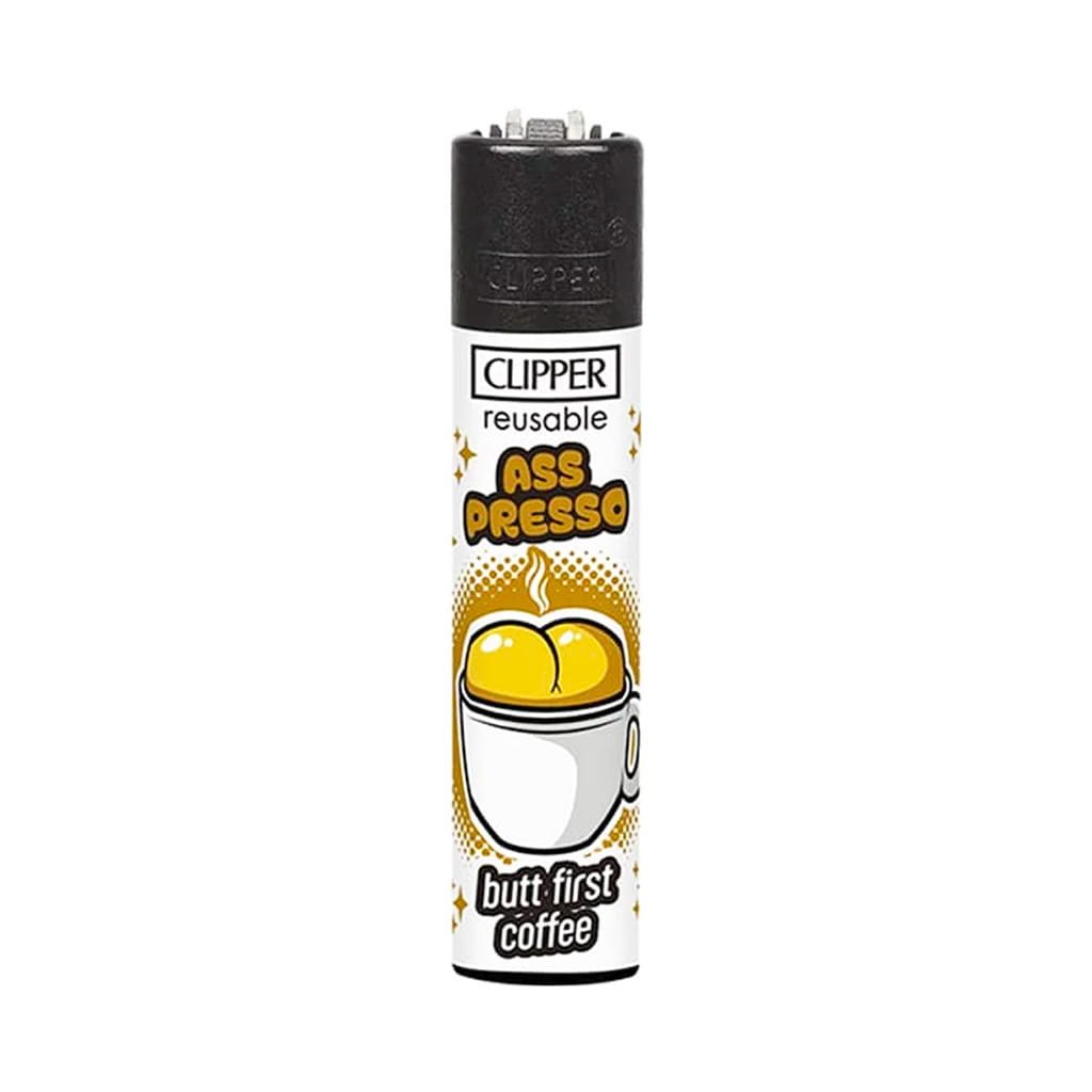 Clipper Premium Smoking Lighters - Ass Collection - Design A