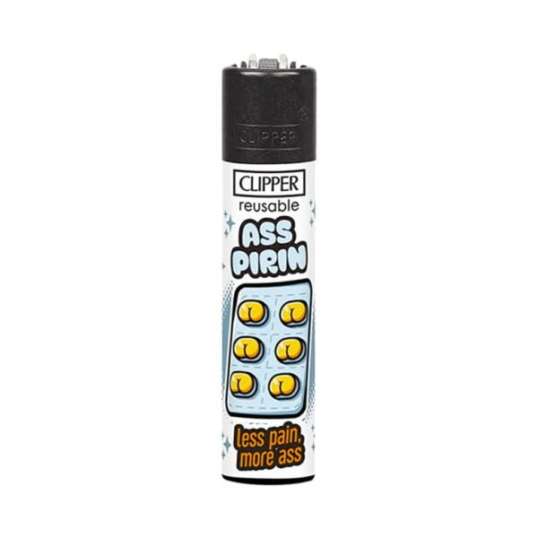 Clipper Premium Smoking Lighters - Ass Collection - Design B