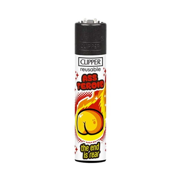 Clipper Premium Smoking Lighters - Ass Collection - Design D
