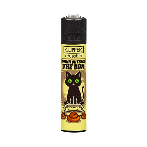 Clipper Premium Smoking Lighters - Catz #4 - Design C