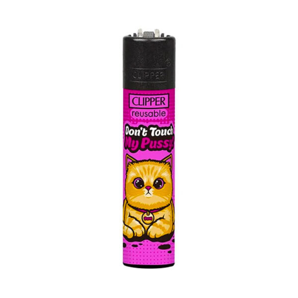 Clipper Premium Smoking Lighters - Catz #4 - Design D