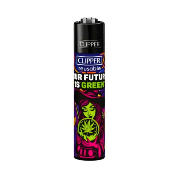 Clipper Premium Smoking Lighters - Enchanted Smoke - Design B