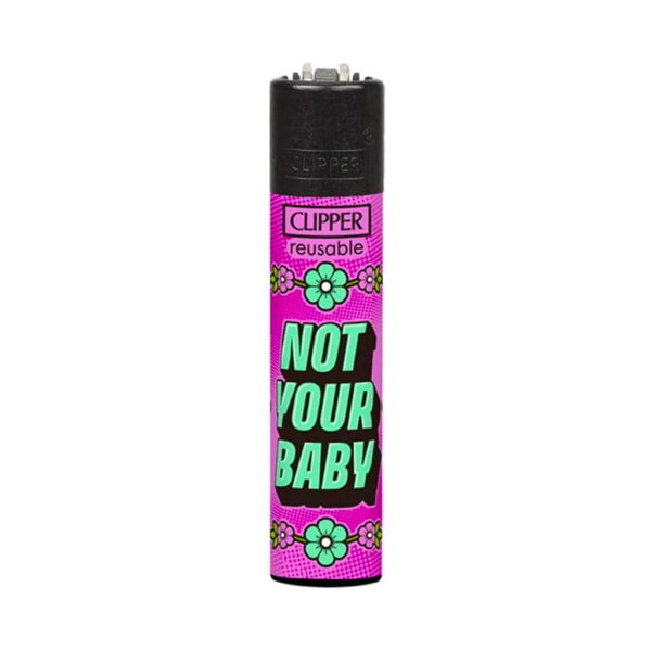 Clipper Premium Smoking Lighters - Girly Slogan #3 - Design A