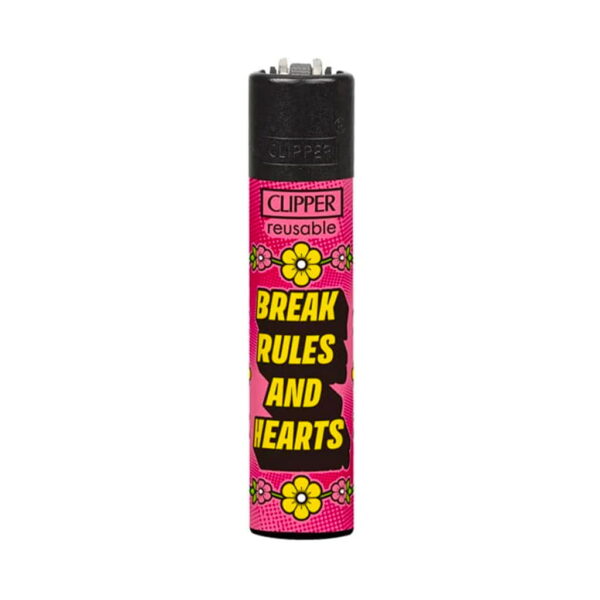 Clipper Premium Smoking Lighters - Girly Slogan #3 - Design C