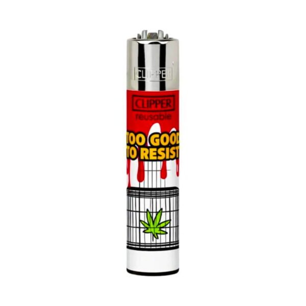 Clipper Premium Smoking Lighters - Green Bait - Design A