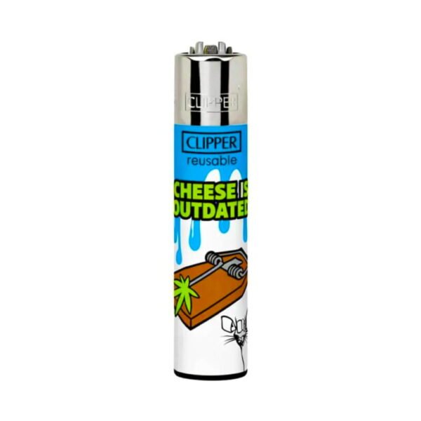 Clipper Premium Smoking Lighters - Green Bait - Design C