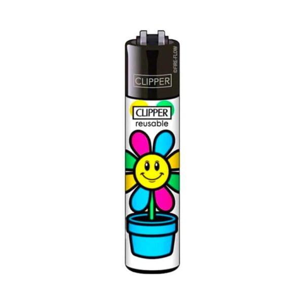 Clipper Premium Smoking Lighters - Grow Pots - Design A
