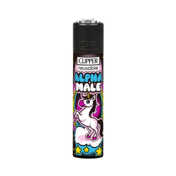 Clipper Premium Smoking Lighters - Mix Slogan #14 - Design B