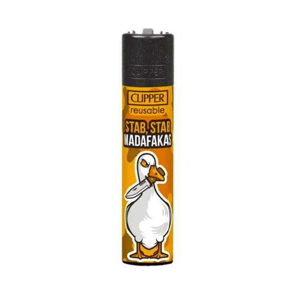 Clipper Premium Smoking Lighters - Mix Slogan 7 - Design A
