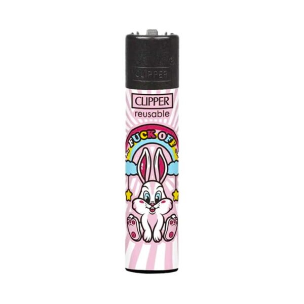 Clipper Premium Smoking Lighters - Mix Slogan 7 - Design B