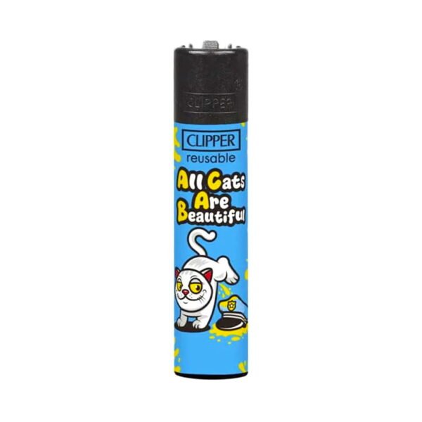 Clipper Premium Smoking Lighters - Mix Slogan 7 - Design C