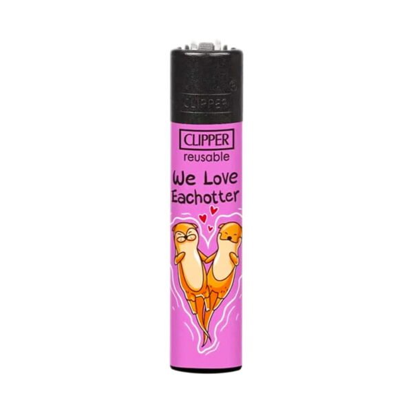Clipper Premium Smoking Lighters – Otter - Design B