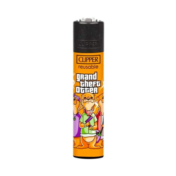Clipper Premium Smoking Lighters – Otter - Design D