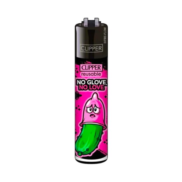 Clipper Premium Smoking Lighters - Porn Slogan #9 - Design C