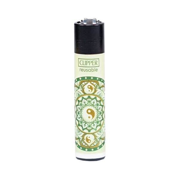Clipper Premium Smoking Lighters – Psychadelic Mandala - Design B