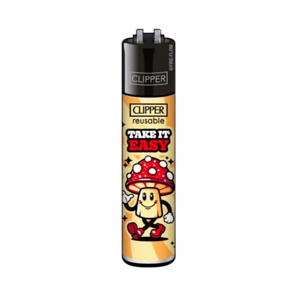 Clipper Premium Smoking Lighters – Shrooms 12 - Design A