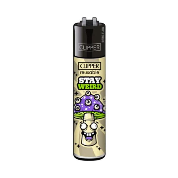 Clipper Premium Smoking Lighters – Shrooms 12 - Design C