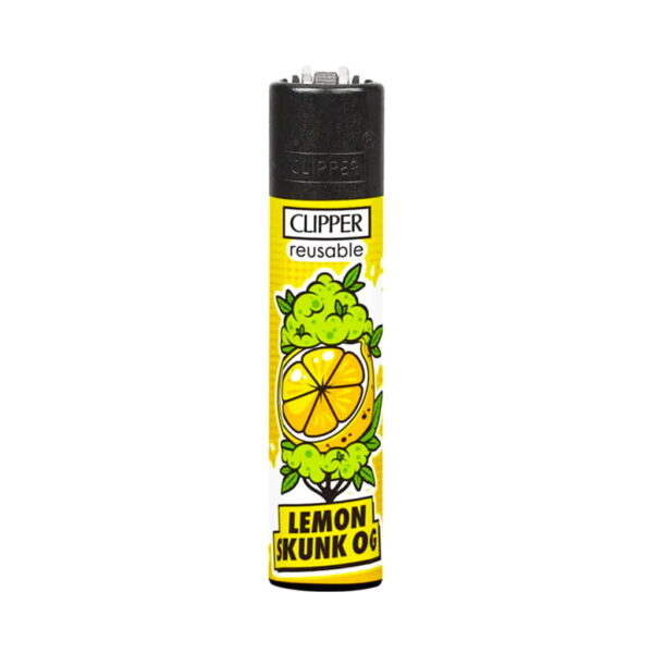 Clipper Premium Smoking Lighters - Strainz #5 - Design B