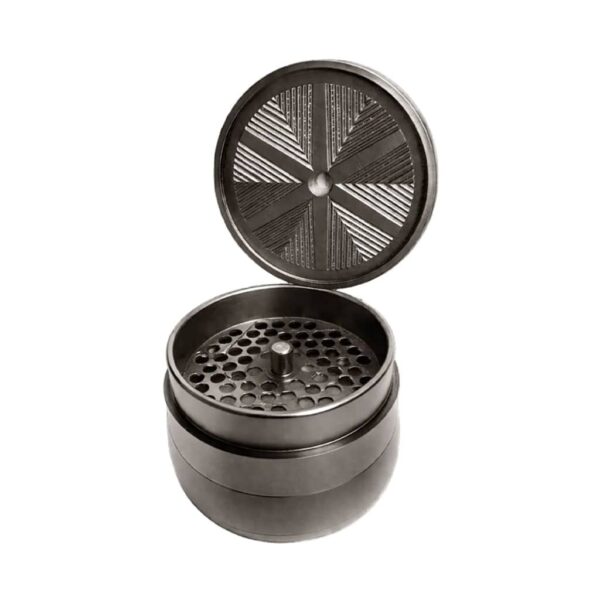 V Syndicate Gridlock Toothless Grinder 4 Parts - 72mm - Gun Metal