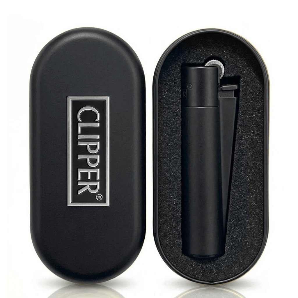 Clipper Metal Lighters Leaves Silhouettes - Design B - Image 2