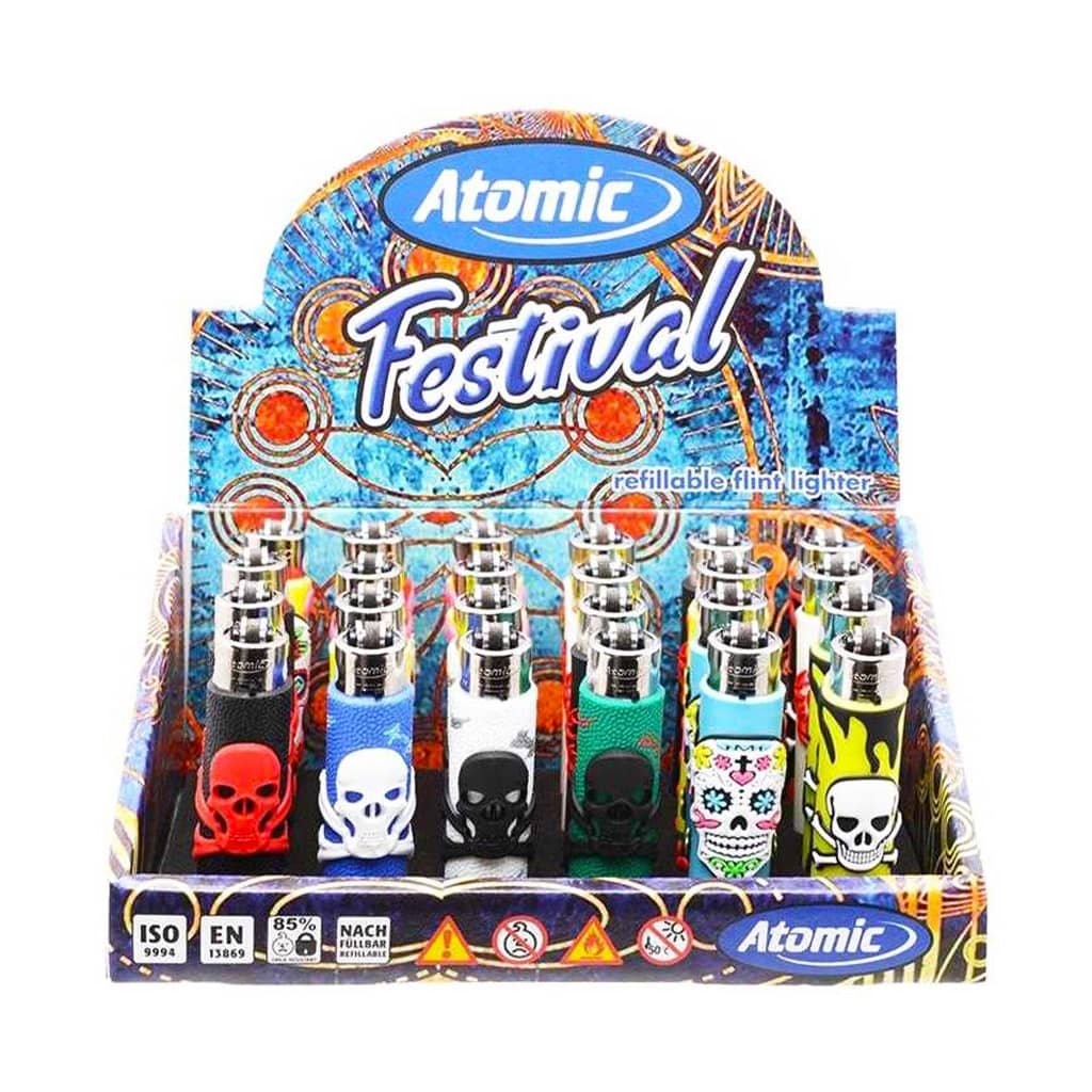 Atomic Pop Covers Skulls Designs - Wholesale Display - Image 2