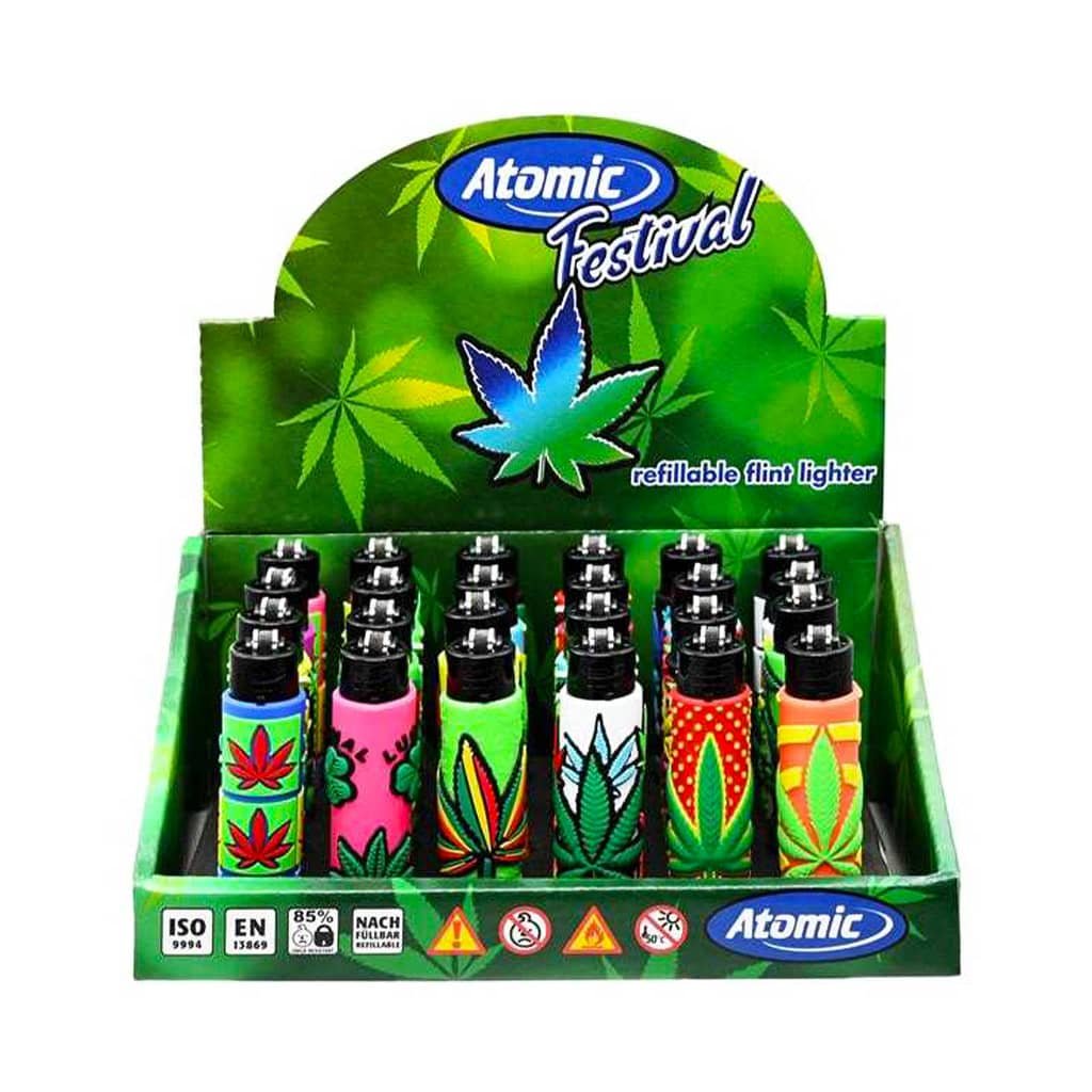 Atomic Pop Covers Leaves Designs - Wholesale Display - Image 2