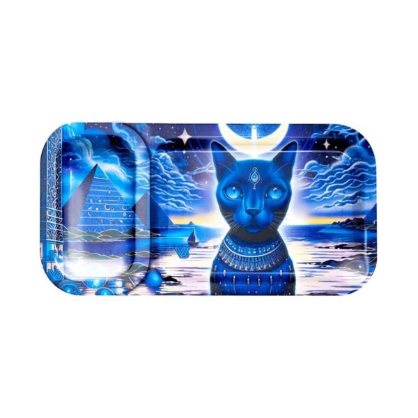 V Syndicate Duotray - Removable Stash Box - Feline Pharoah