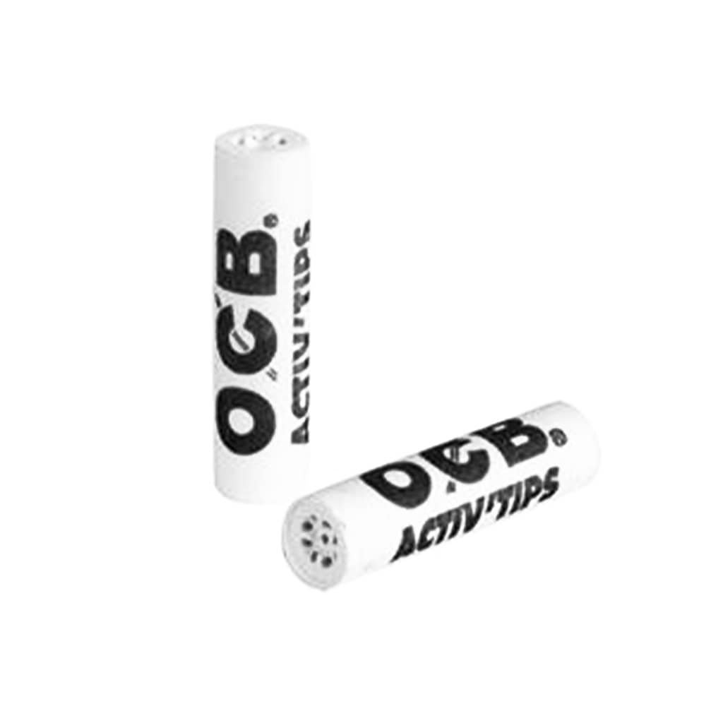OCB Premium Active Charcoal Tips - 50 Filters/box - Image 2
