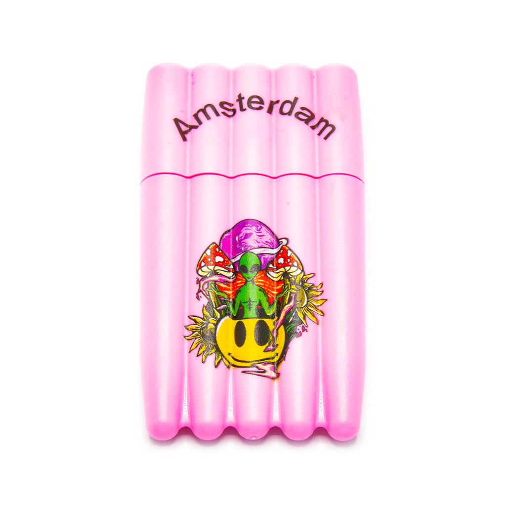 Five Tube Holder Design - Amsterdam Alien Pink