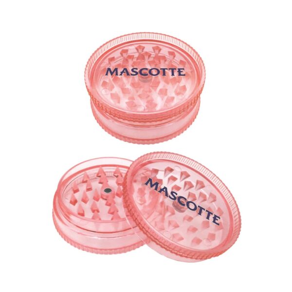 Mascotte Plastic Grinder -  Green & Pink  - Design B