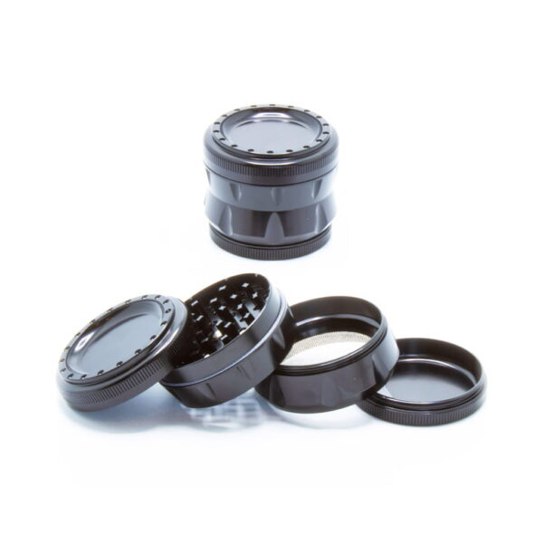 Metal Grinder 4 Parts - Black