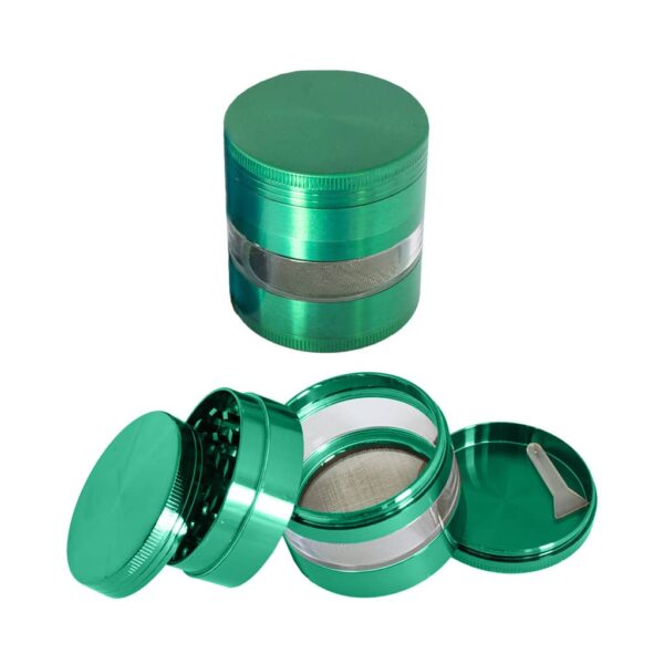 Metal Grinder - Transparent with Solid Colors - Design A