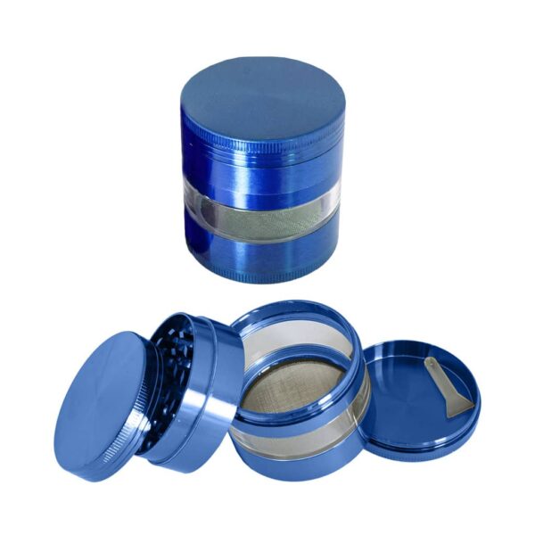 Metal Grinder - Transparent with Solid Colors - Design C