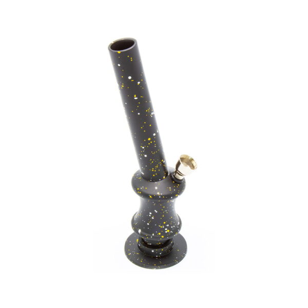 Plastic Bong - Mini - Slanted Black