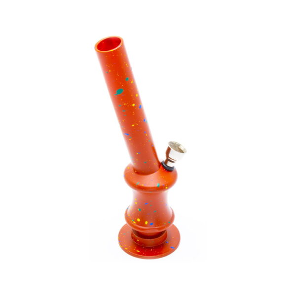 Plastic Bong - Mini - Slanted Red