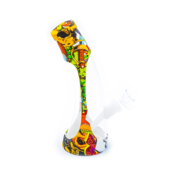 Silicone Glass Bong - Halloween Pirate