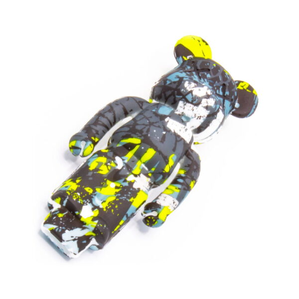 Silicone Pipe with Glass Burner - Bear - Extreme