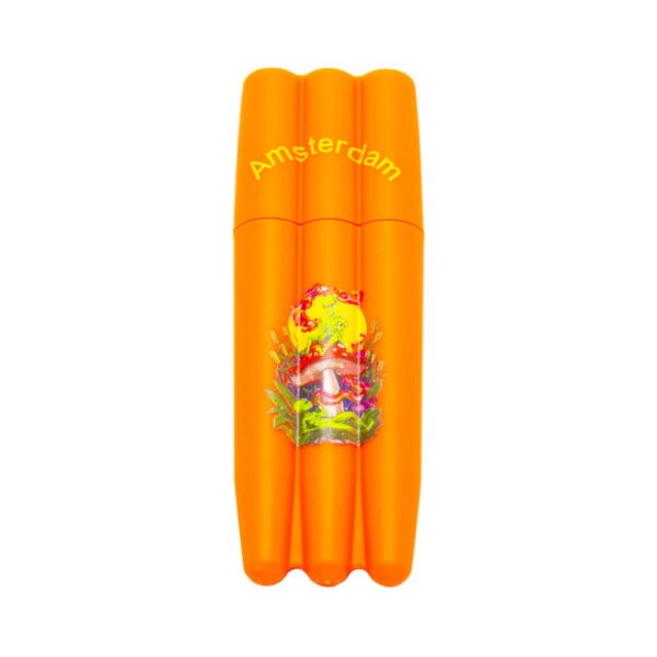 Triple Tube Holder - Amsterdam Alien - Orange
