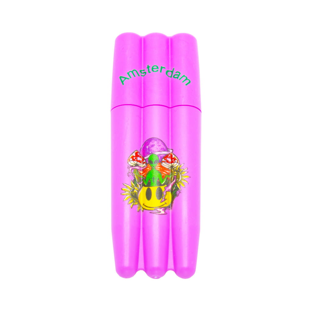 Triple Tube Holder - Amsterdam Alien - Purple